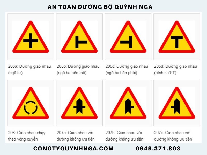 Biển báo giao thông hình tam giác